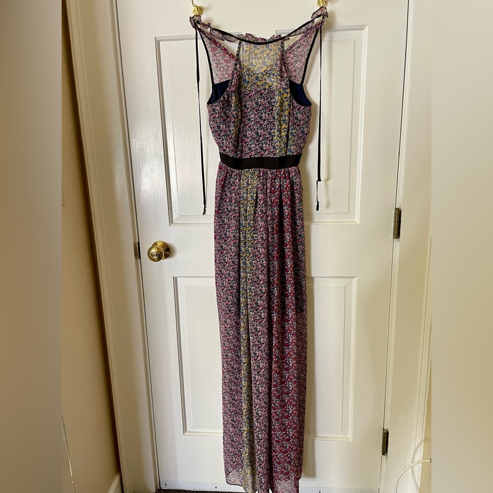 BCBG Halter Tie Maxi Dress Sz 0